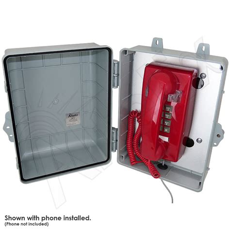 steel emergency phone boxes|Altelix NEMA 4X Outdoor Weatherproof IP Phone Call .